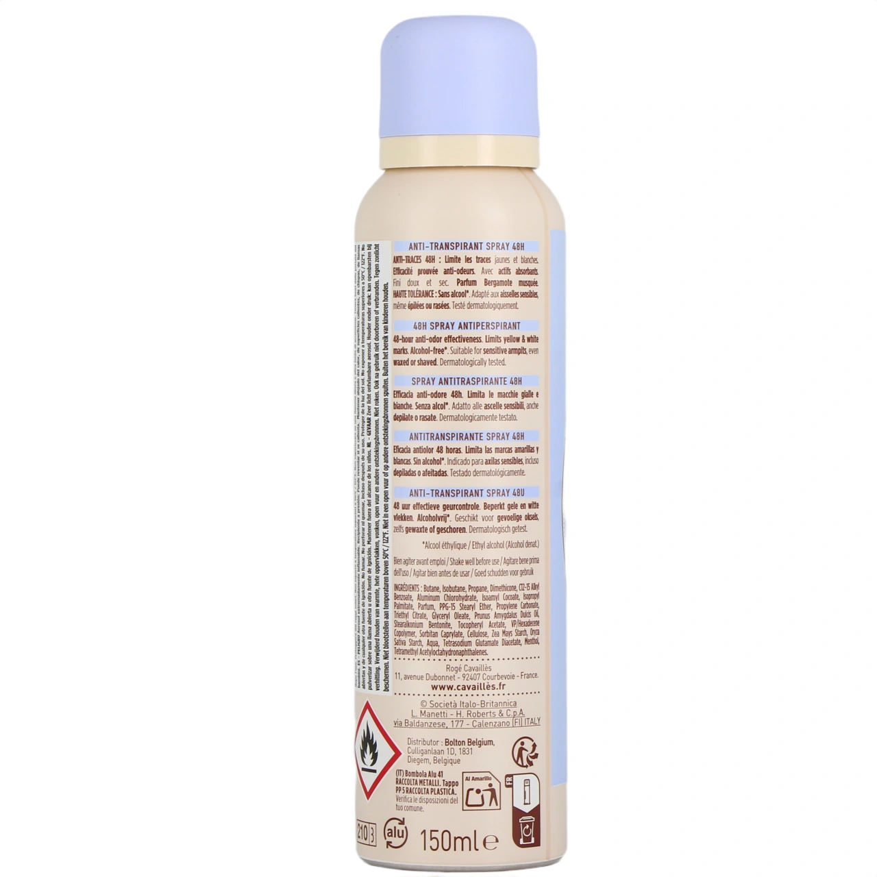 Rogé Cavaillès Anti-Transpirant Anti-Traces 48h - Vue 6