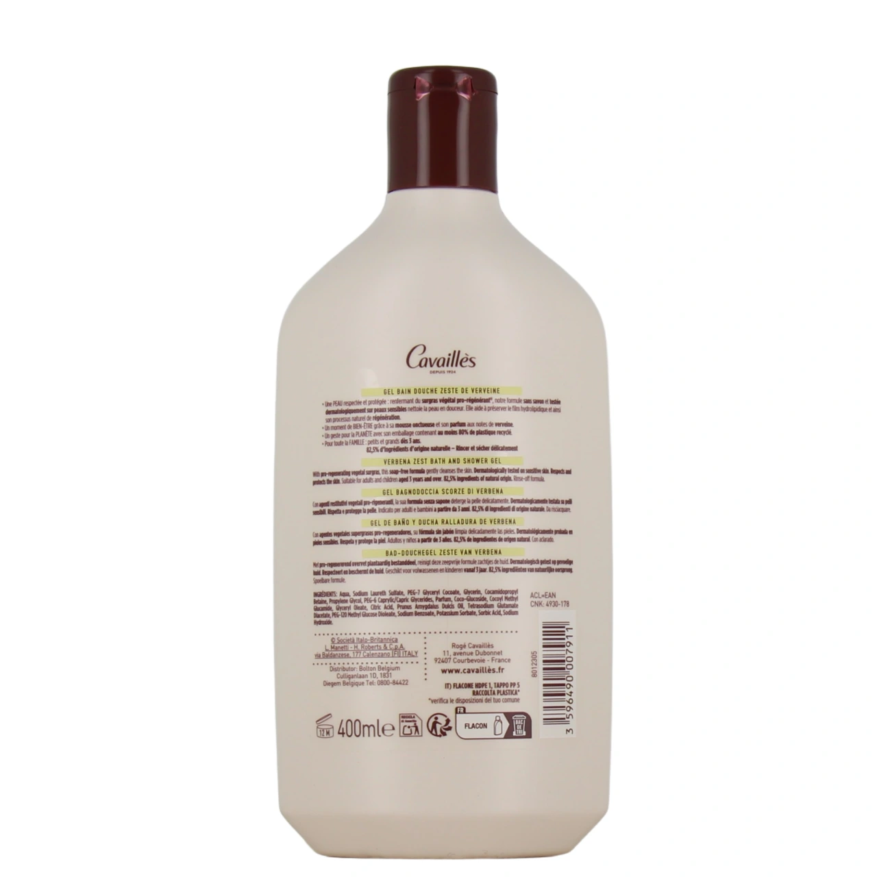 Rogé Cavaillès Gel Bain Douche Surgras Peaux Sensibles - Vue 64