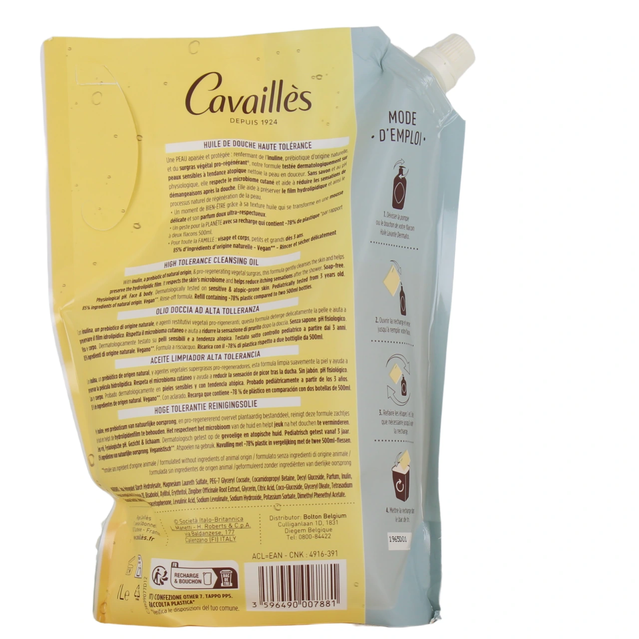 Rogé Cavaillès Huile Lavante Dermato - Vue 5