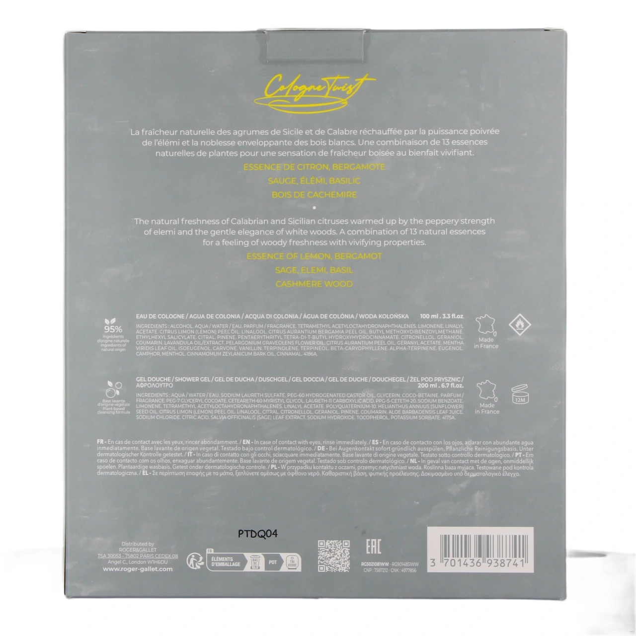 Roger et Gallet Cologne Twist Eau de Cologne - Vue 9