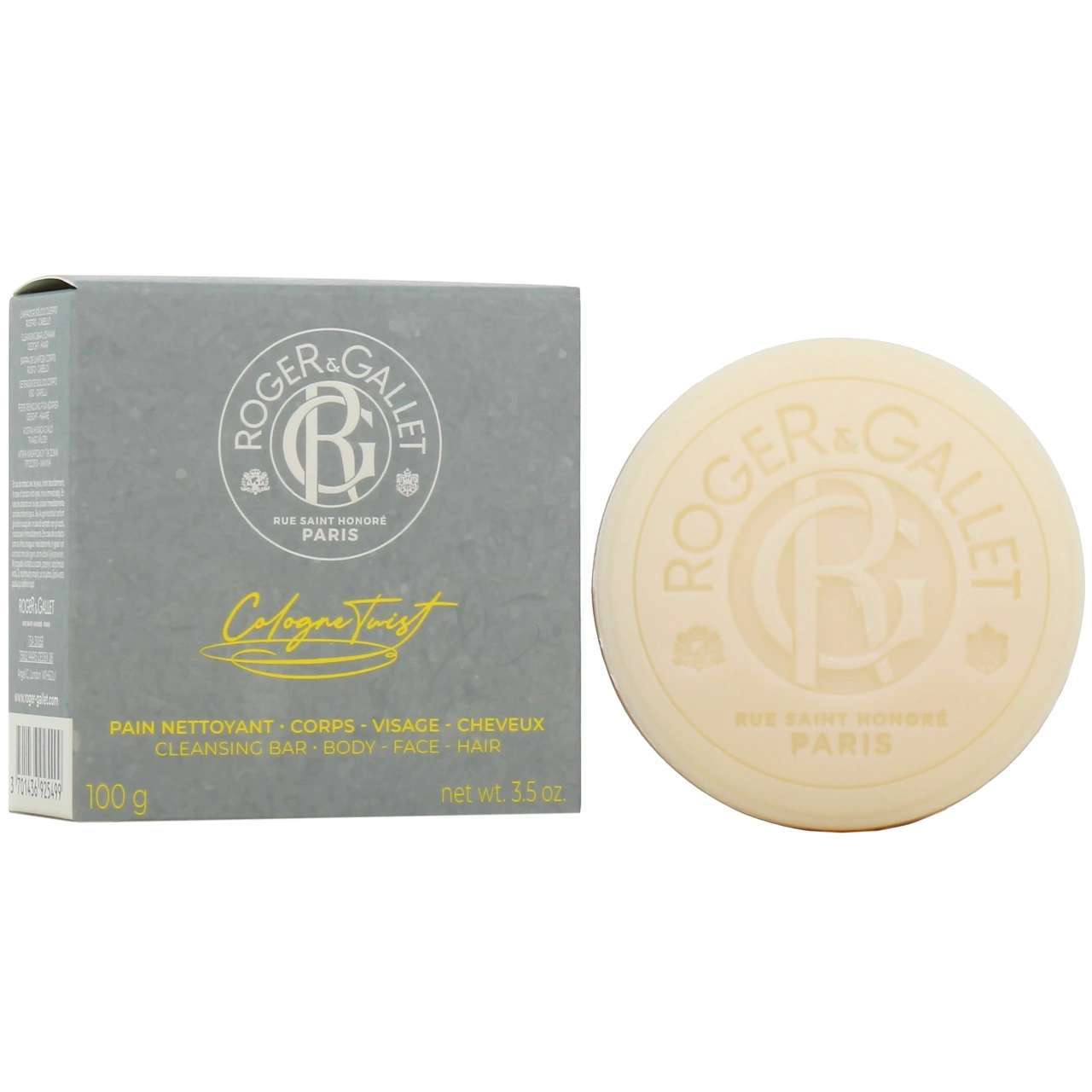 Roger et Gallet Pain Nettoyant Cologne Twist - Roger et Gallet