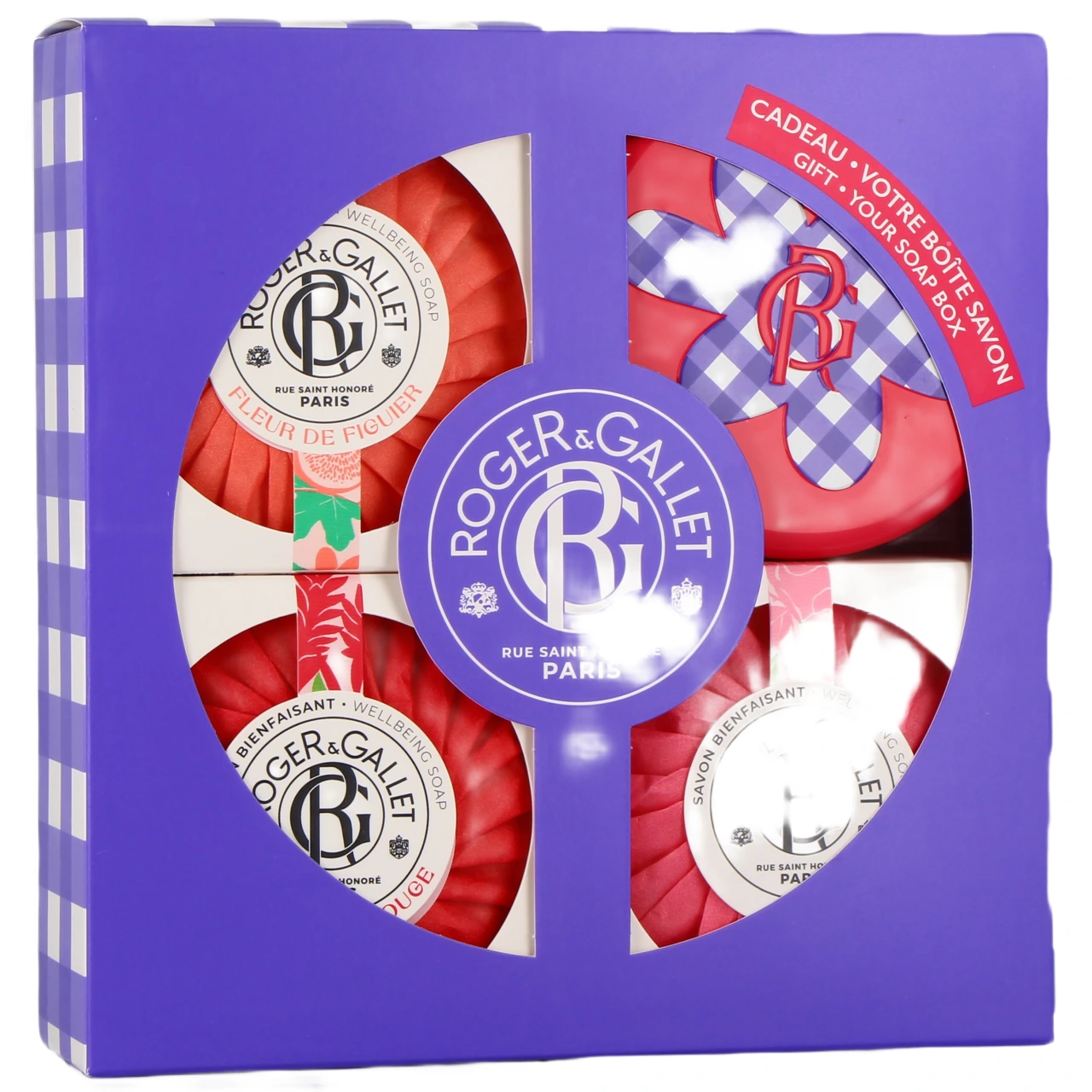 Roger & Gallet Coffret 3 Savons Bienfaisants - Roger et Gallet