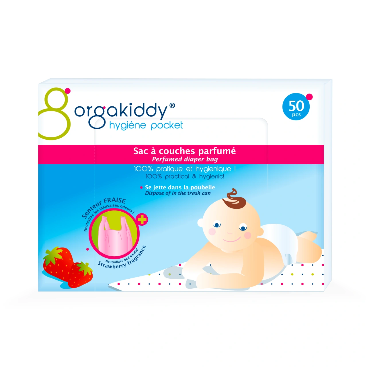 Orgakiddy Sac à Couches Parfumé - Vue 5