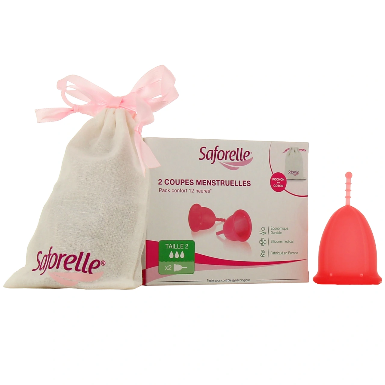 Saforelle Cup Protect Coupe Menstruelle x2 - Vue 10