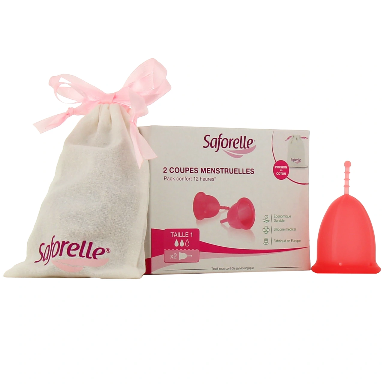 Saforelle Cup Protect Coupe Menstruelle x2 - Vue 7
