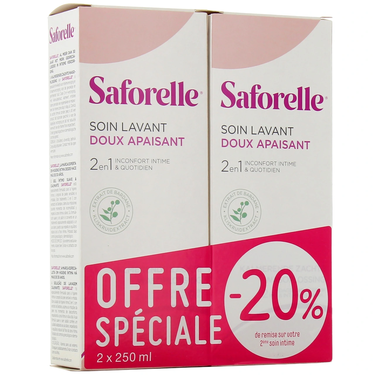 Saforelle Soin Intime Lavant Doux Savon Liquide - Vue 7