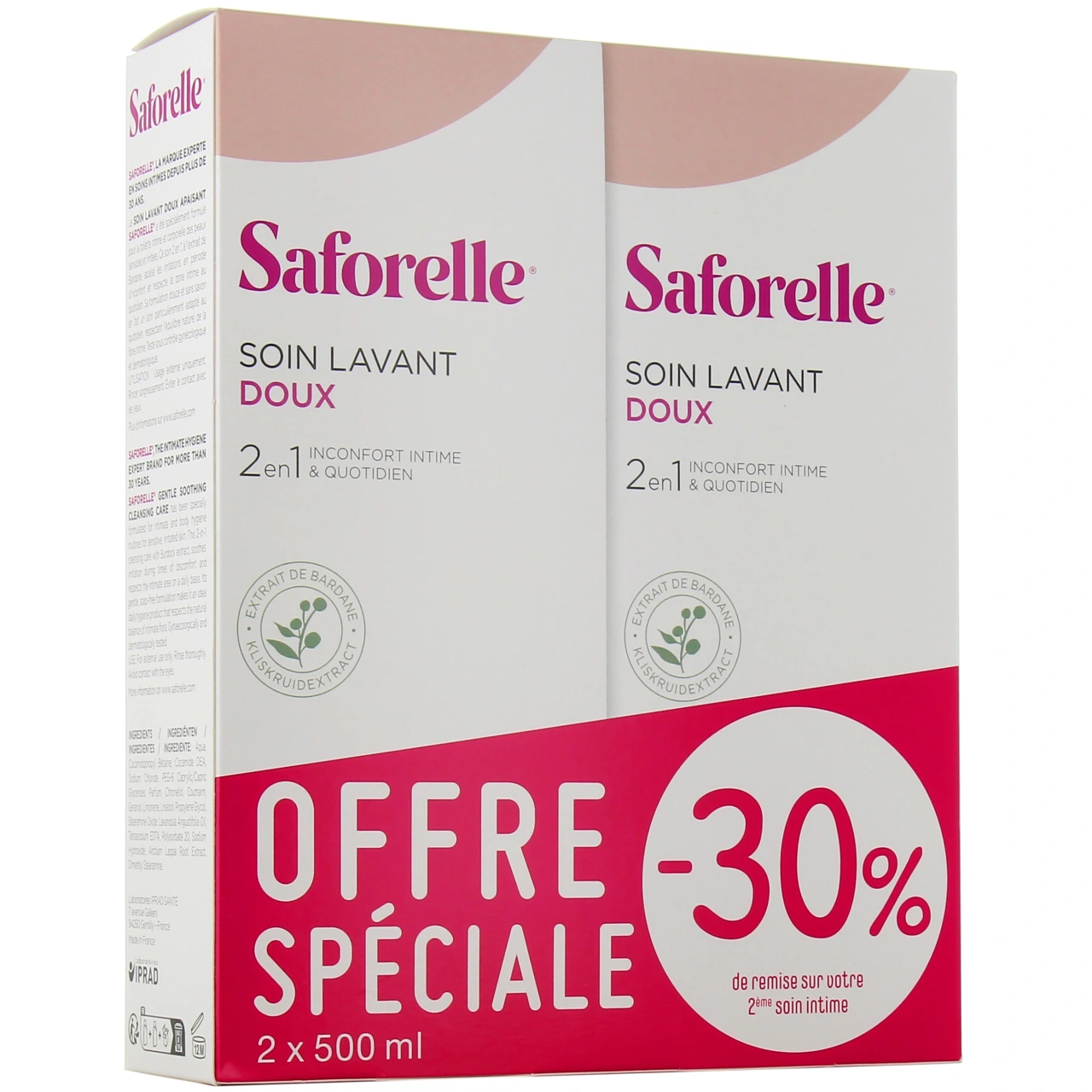 Saforelle Soin Intime Lavant Doux Savon Liquide - Vue 10