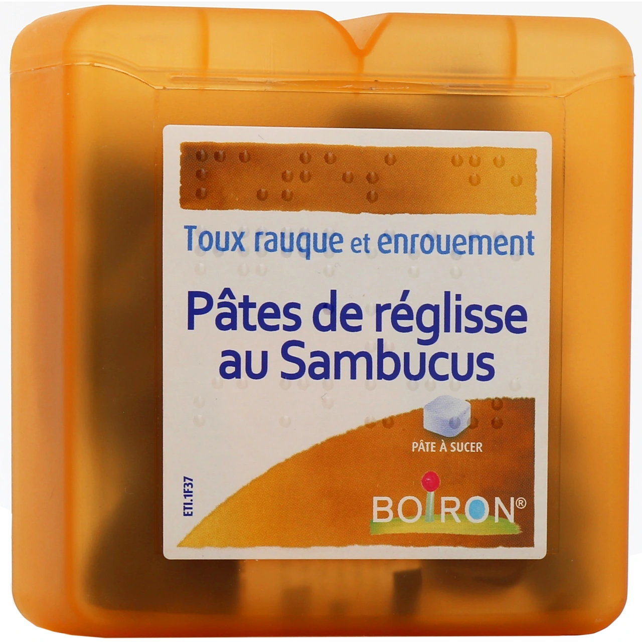 Sambucus Pâtes à sucer Adjuvant au traitement de la toux Boiron - Boiron