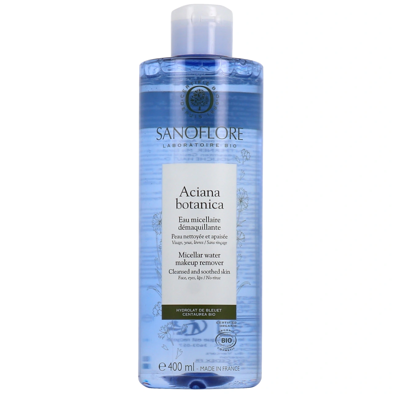 Sanoflore Aciana Botanica Eau Micellaire Démaquillante - Vue 4