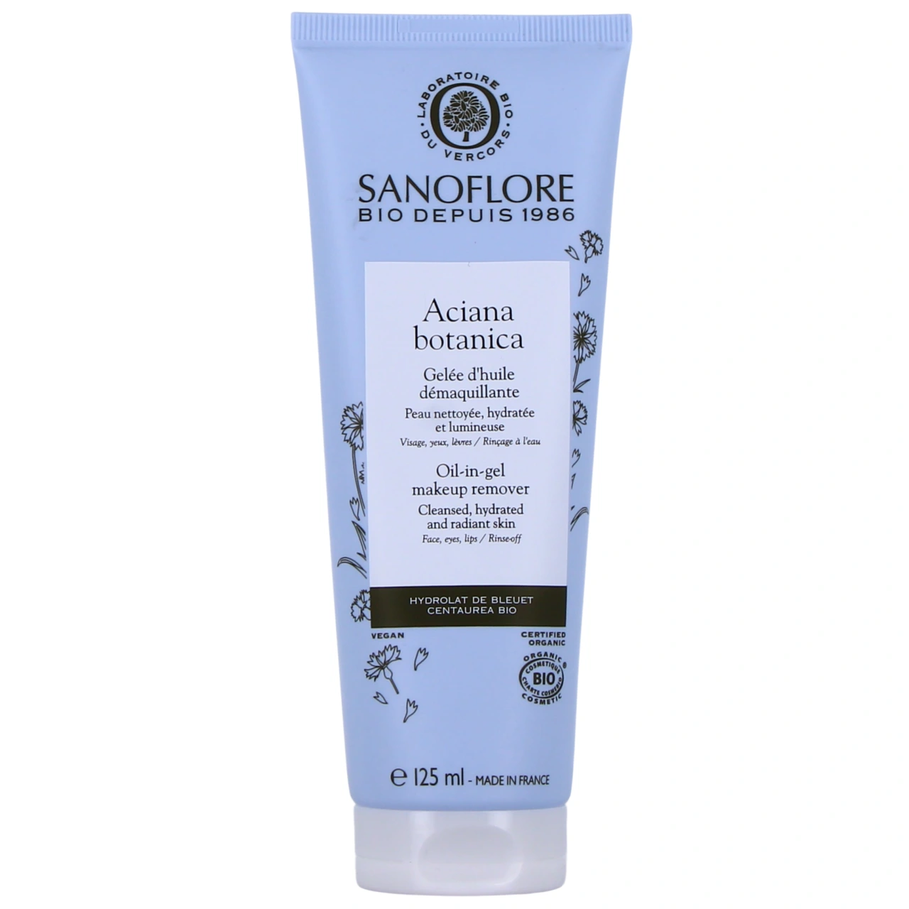 Sanoflore Aciana Botanica Gelée d'huile démaquillante - Hydra Ciana
