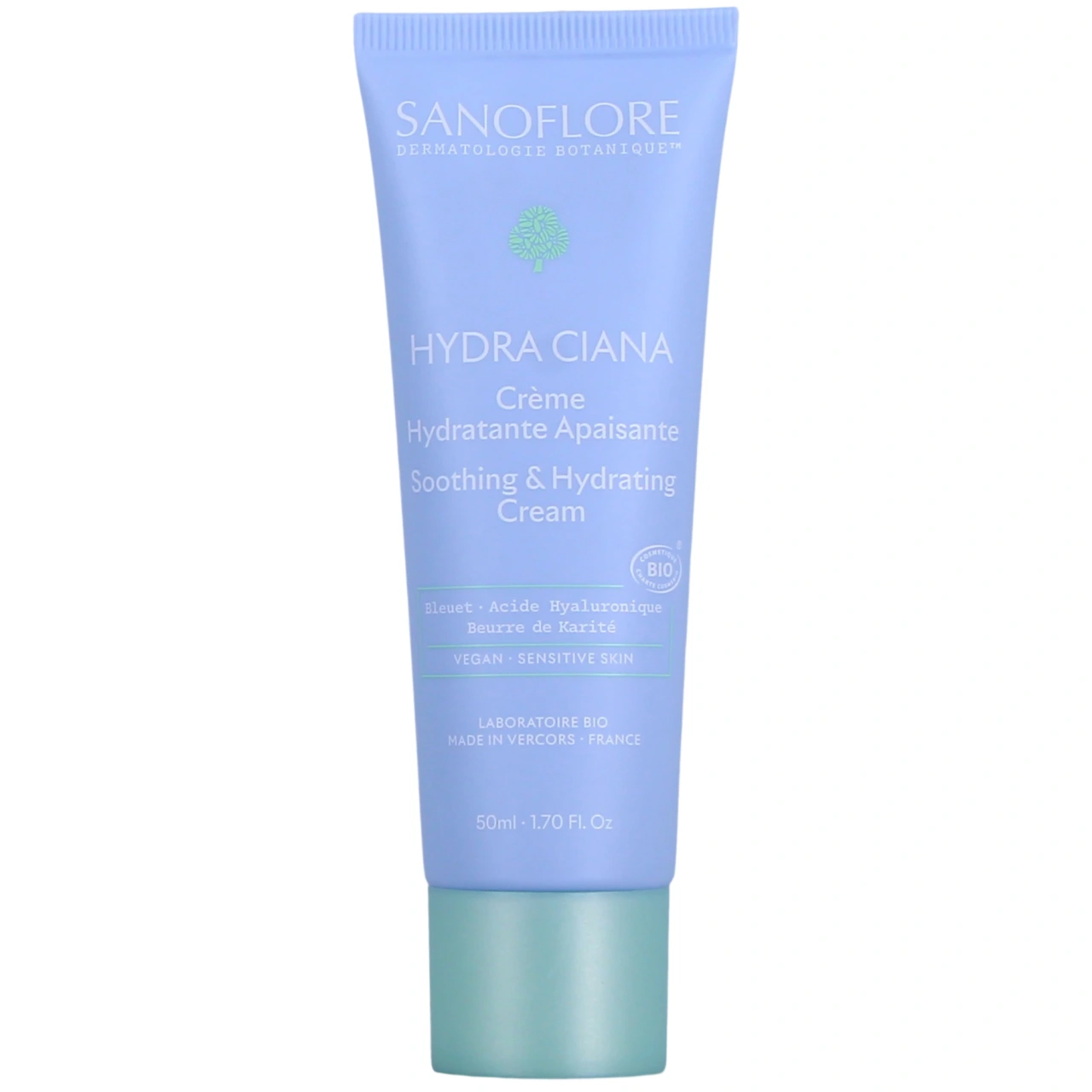 Sanoflore Hydra Ciana Soin Hydratant Apaisant - Hydra Ciana