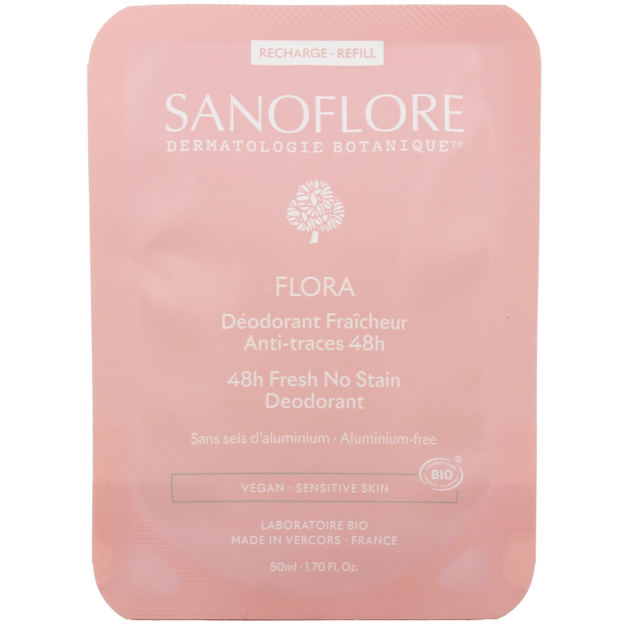 Sanoflore Déodorant Fraicheur Bio Anti-traces 48h Flora - Vue 5