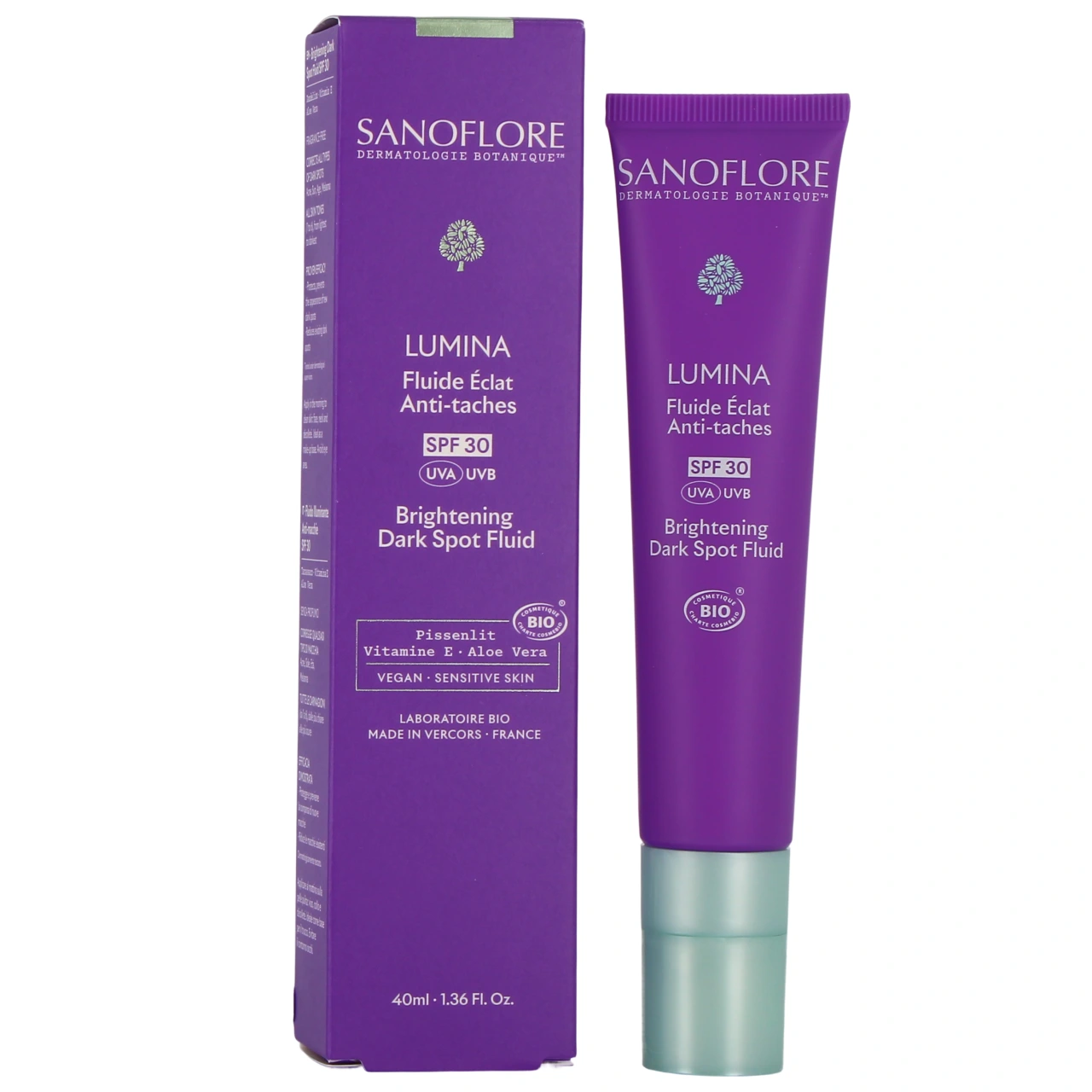 Sanoflore Lumina Fluide SPF 30 - Sanoflore