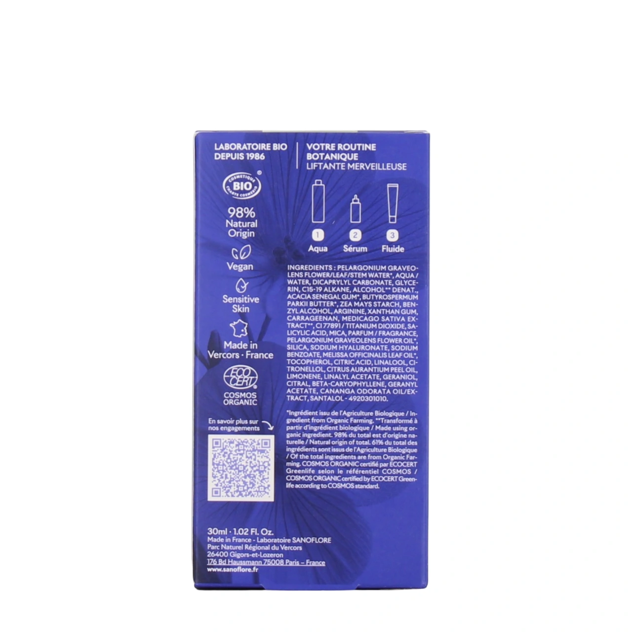 Sanoflore Merveilleuse Sérum Liftant Anti-Rides - Vue 3
