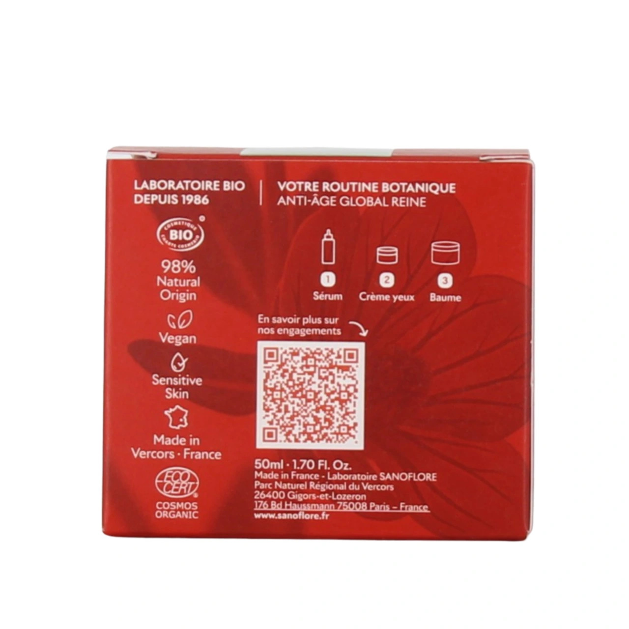 Sanoflore Reine Baume Anti-Age Global - Vue 3