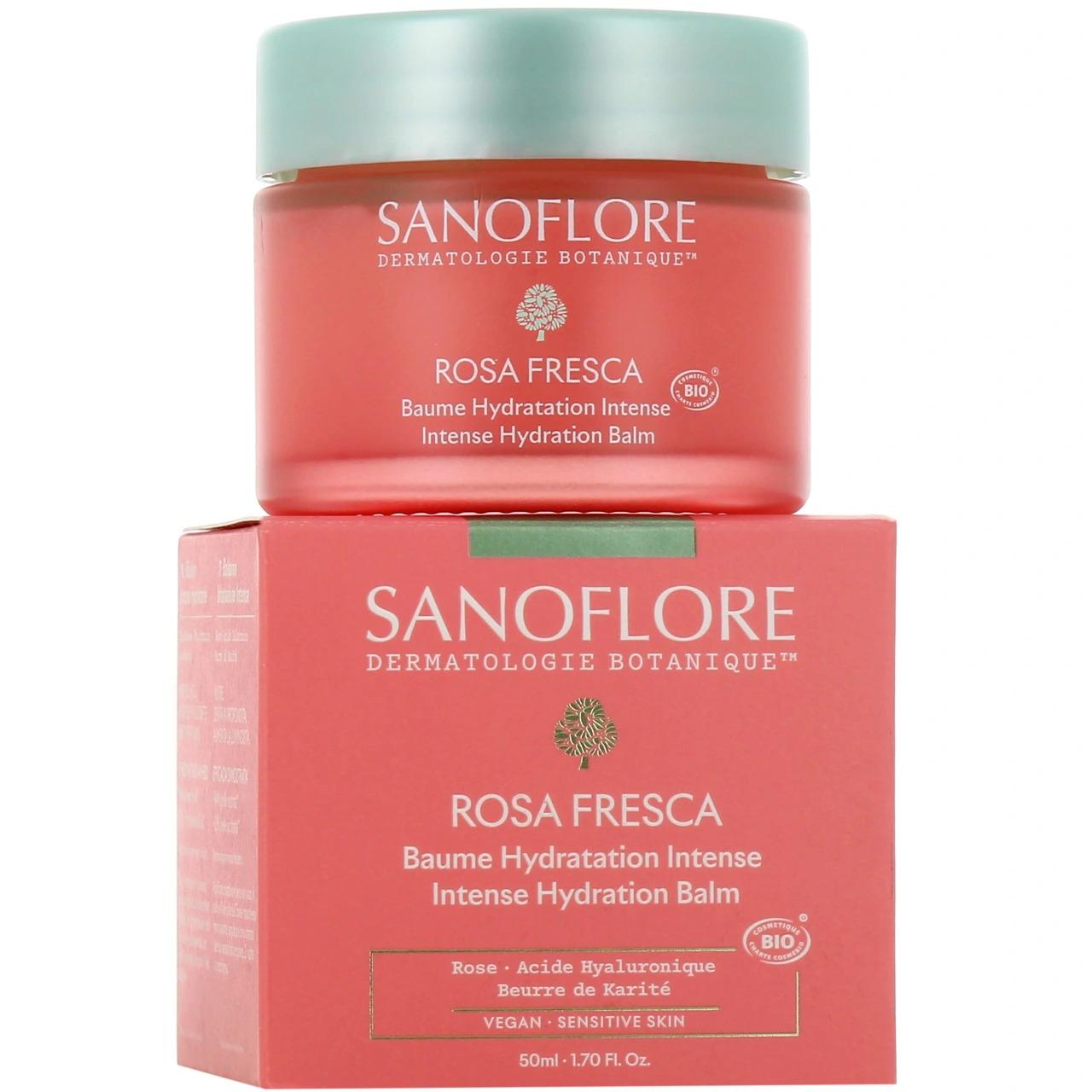 Sanoflore Rosa Fresca Baume Hydratation Intense - Rosa Fresca