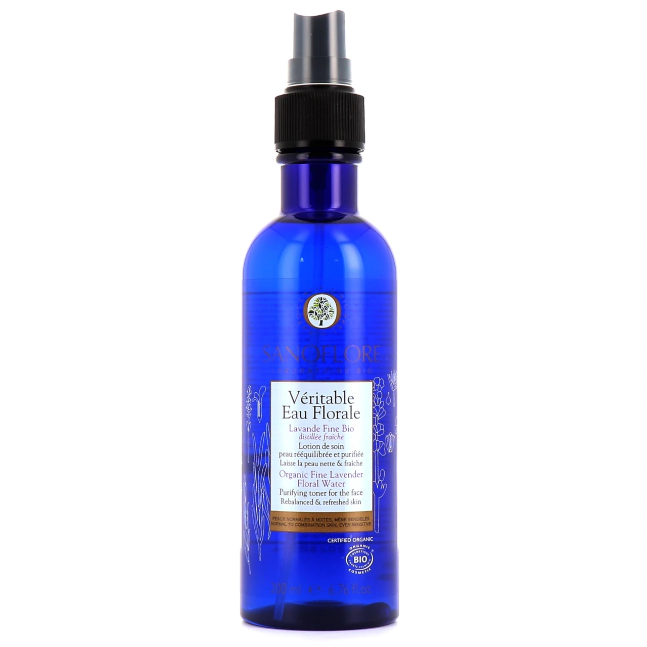 Sanoflore Véritable Eau Florale Lavande Fine Bio - Sanoflore