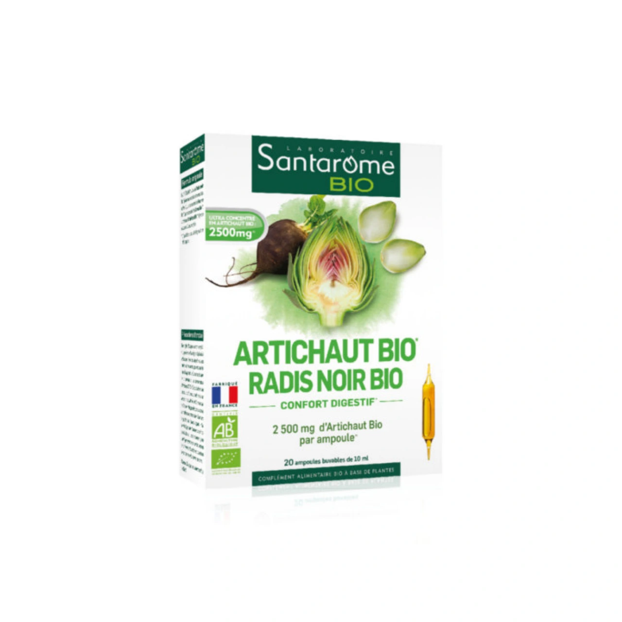 Artichaut Bio Radis Noir Bio - Santarome Bio