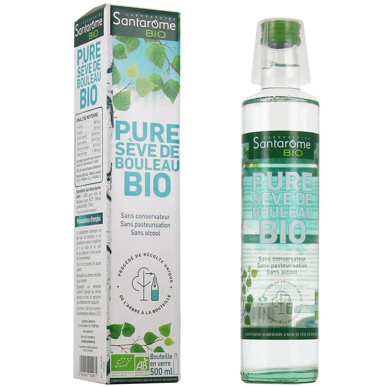 Santarome Bio Pure Sève de Bouleau Bio - Vue 4