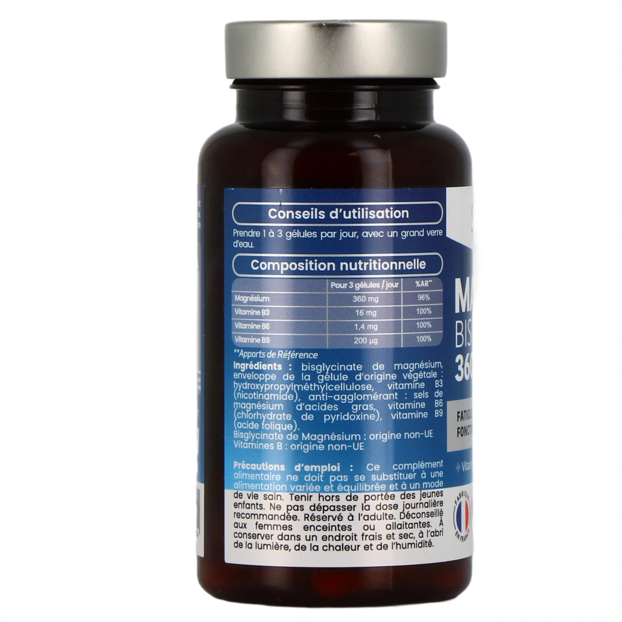 Santarome Magnésium Bisglycinate + - Vue 3