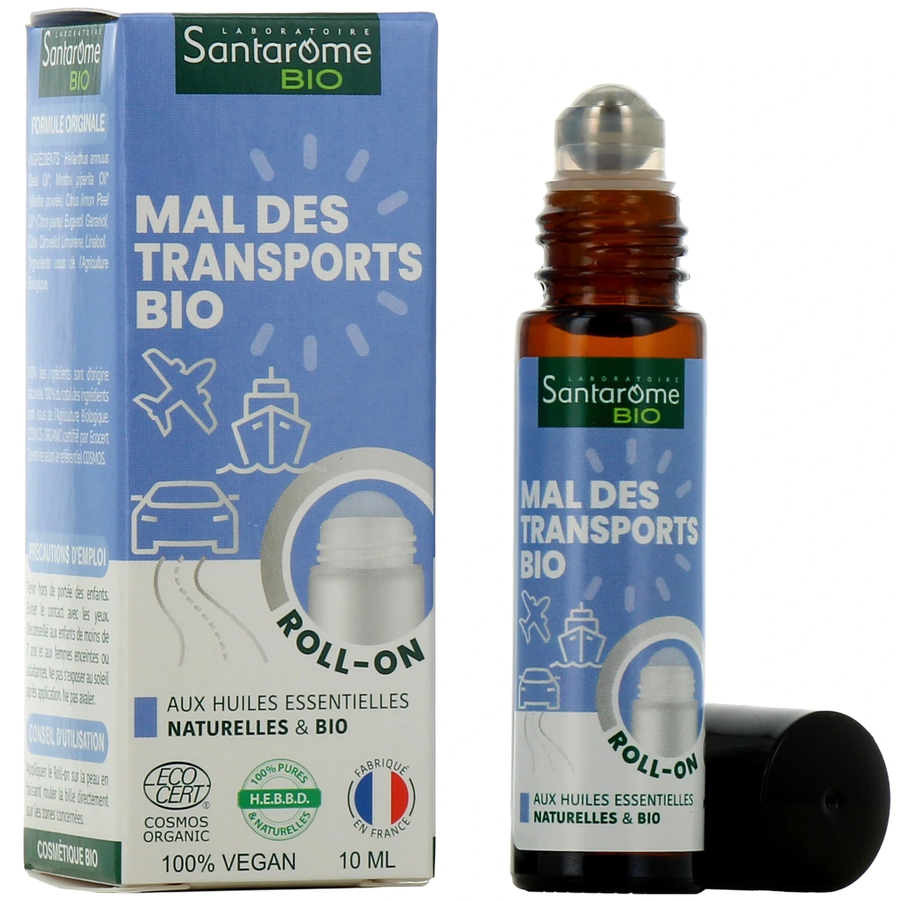 Santarome Roll-On Mal des Transports Bio - Santarome Bio
