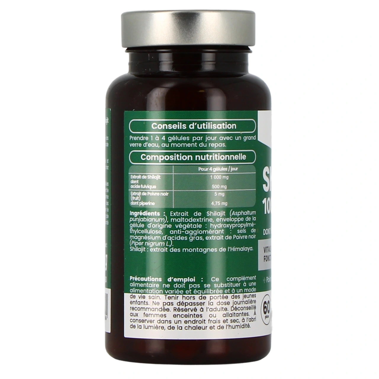 Santarome Shilajit + 1000 mg - Vue 3