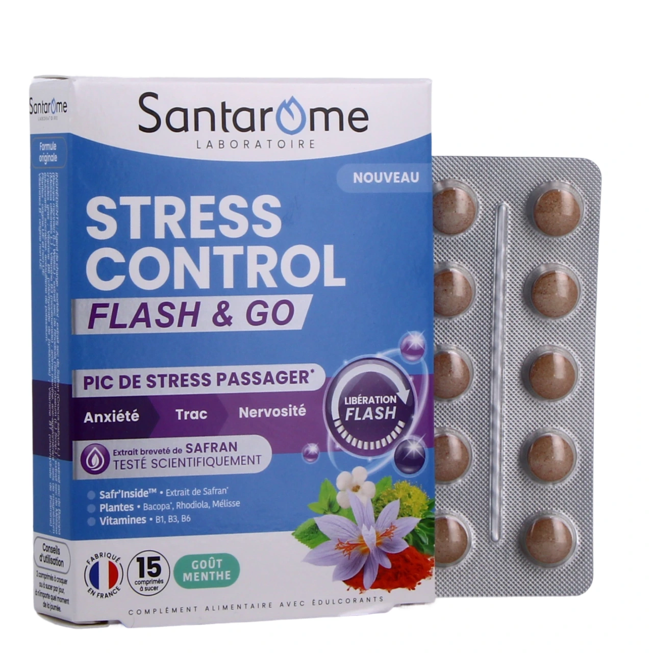 Santarome Stress Control Flash & Go - Santarome Bio