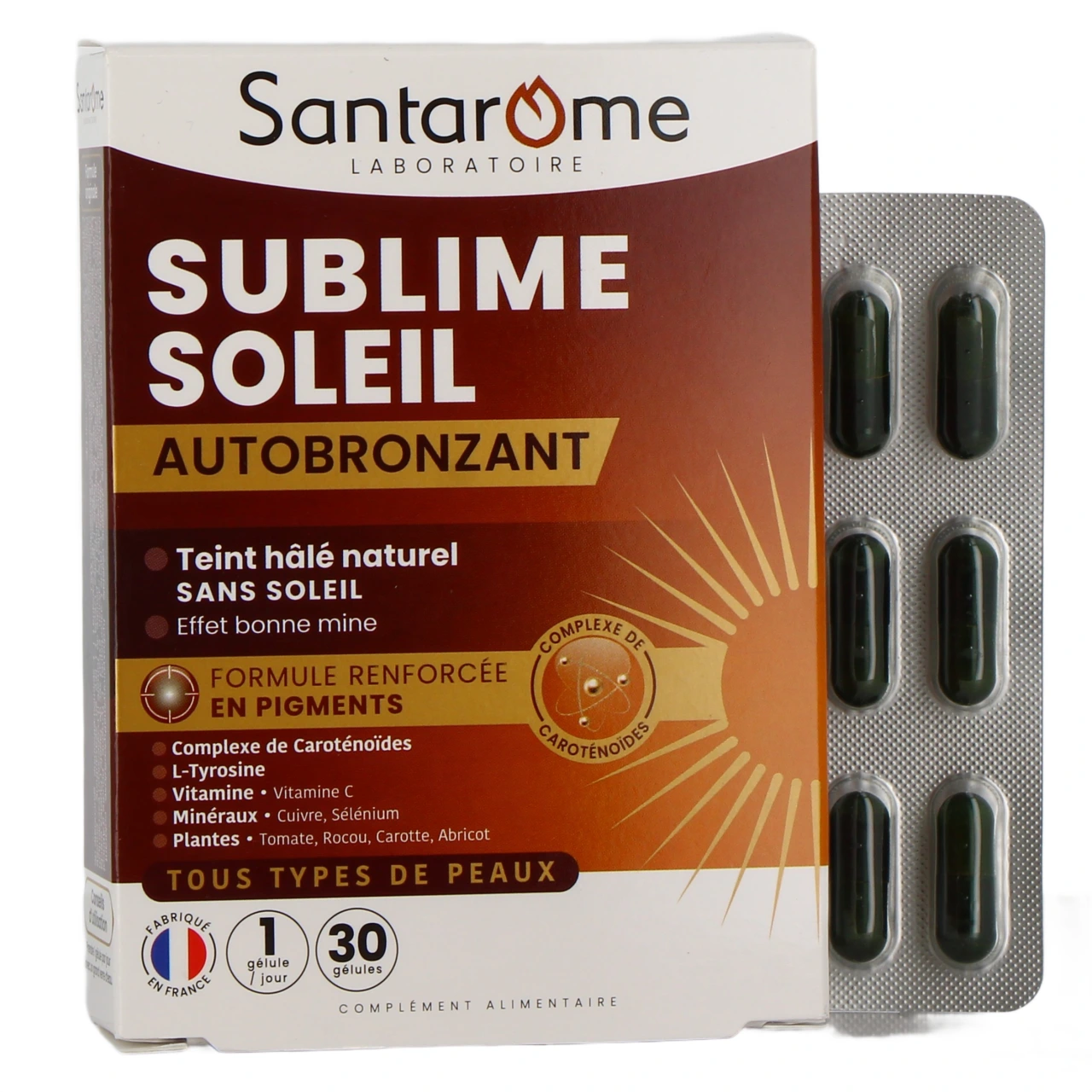Santarome Sublime Soleil Autobronzant - Santarome Bio
