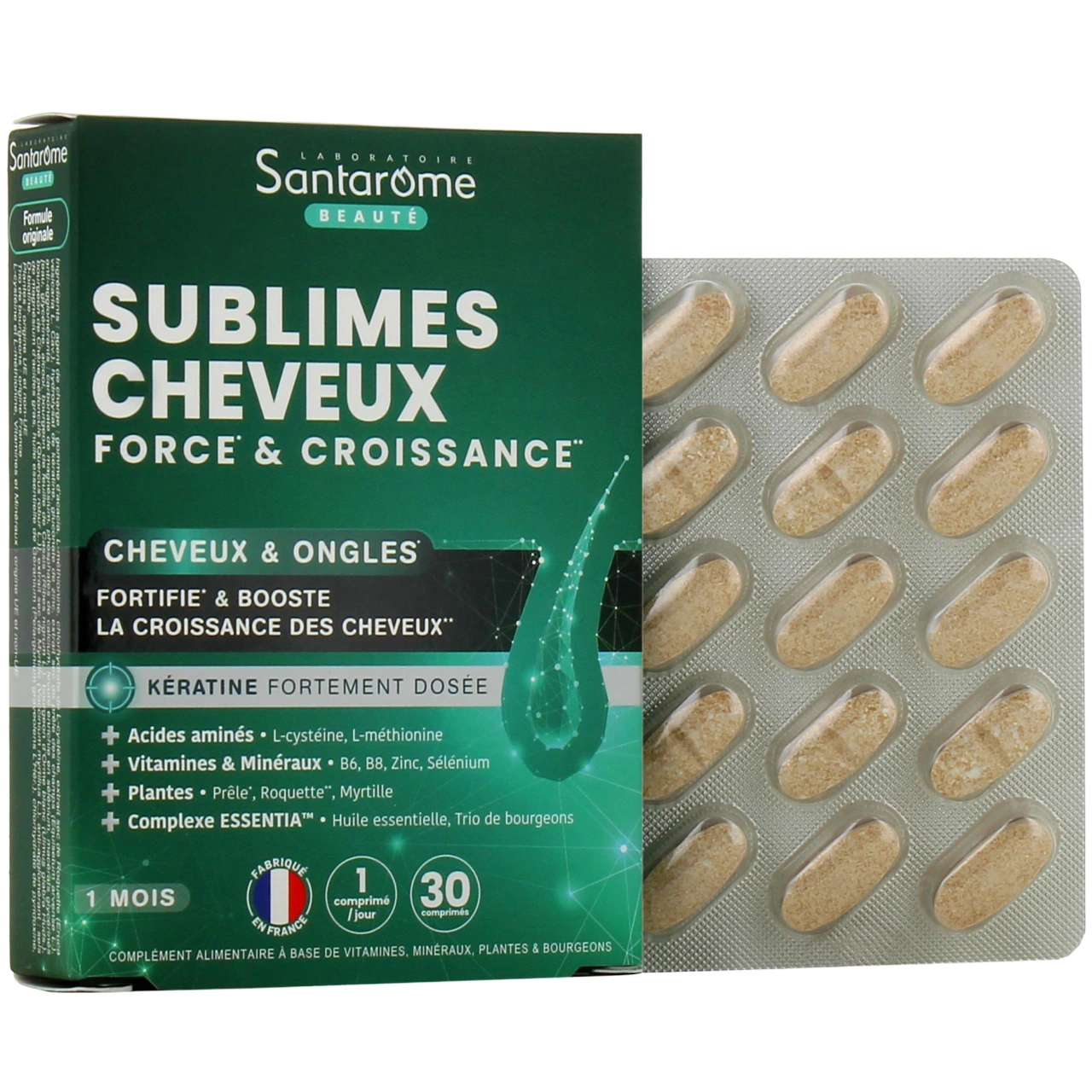 Santarome Sublimes Cheveux Force & Croissance - Santarome Bio