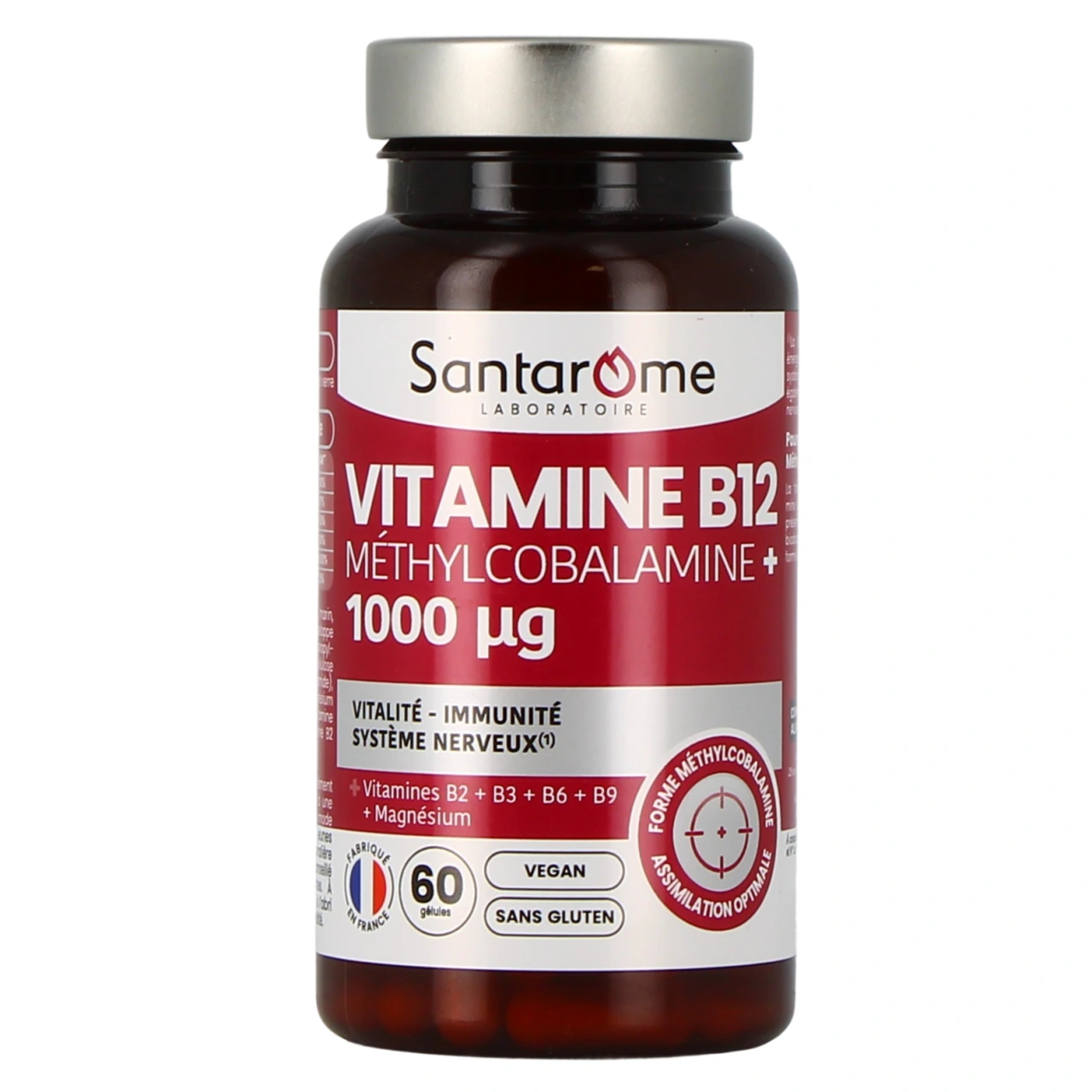Santarome Vitamine B12 Méthylcobalamine - Santarome Bio