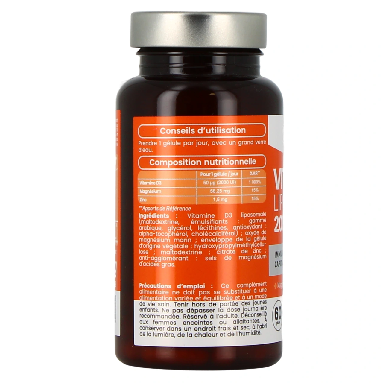 Santarome Vitamine D3 Liposomale - Vue 3