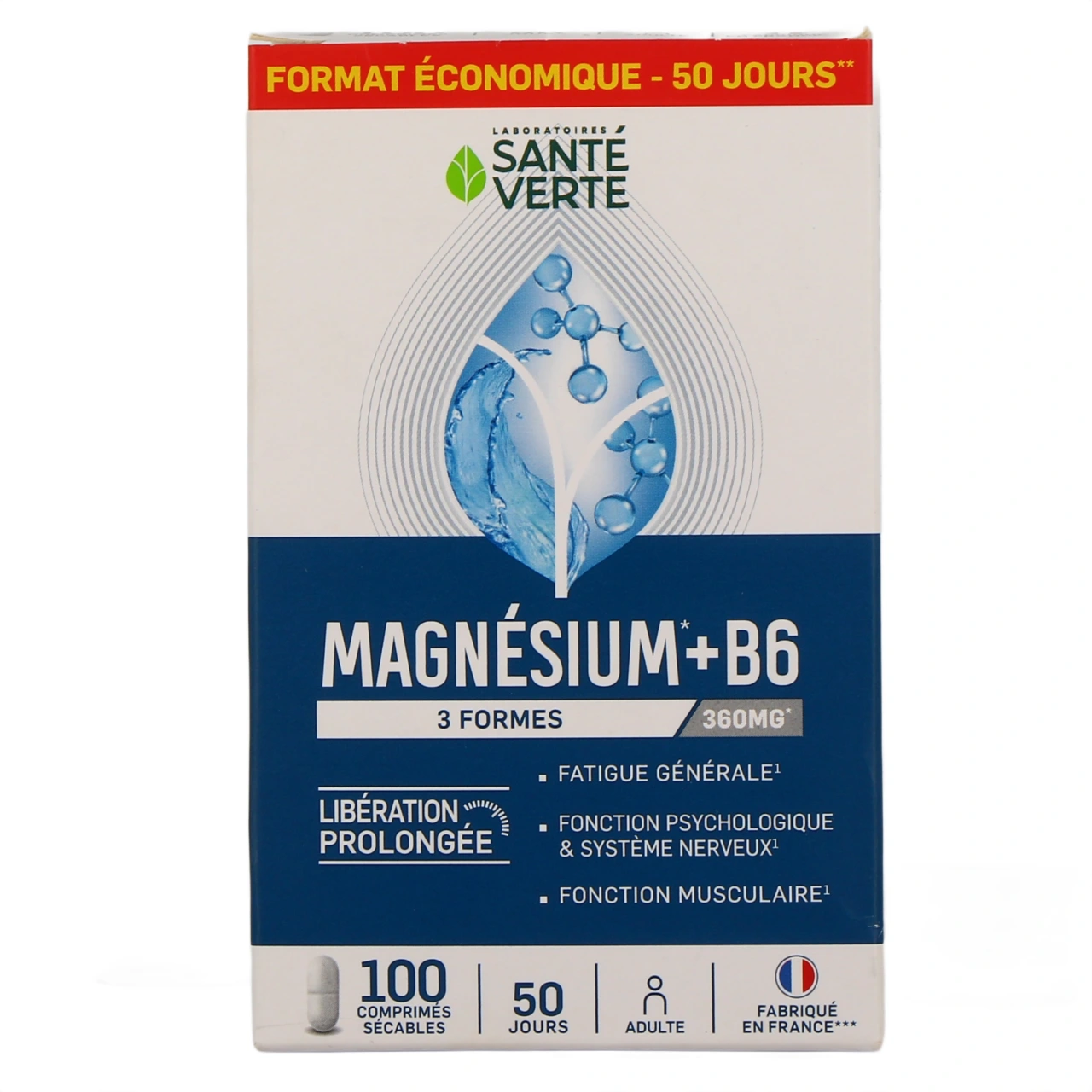 Santé Verte Magnésium + B6 - Vue 2