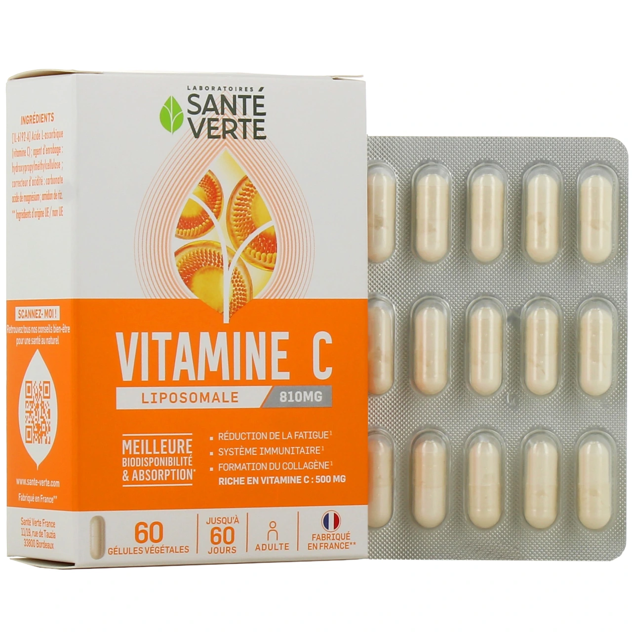 Santé Verte Vitamine C Liposomale - Santé Verte