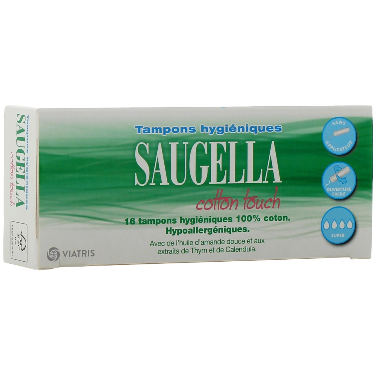 Saugella Cotton Touch Tampons Hygiéniques - Saugella