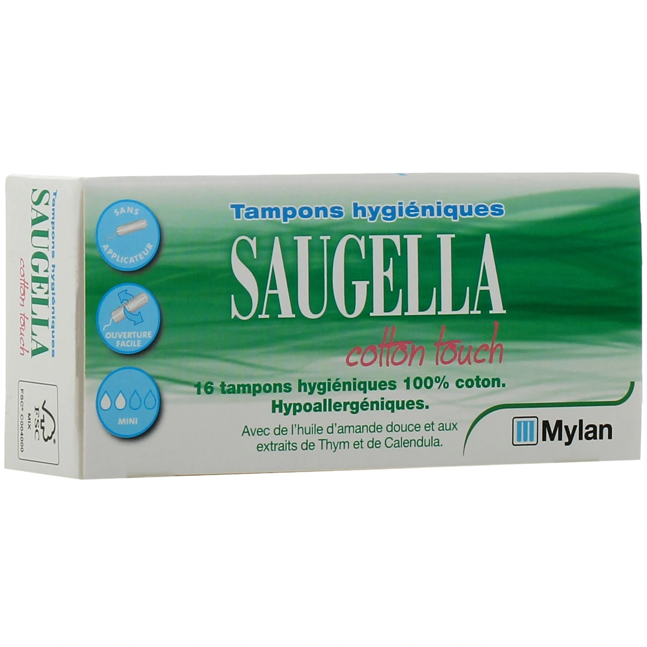 Saugella Cotton Touch Tampons Hygiéniques - Vue 4