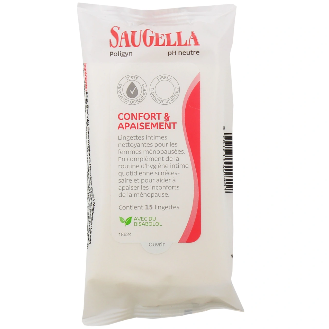 Saugella Poligyn Lingettes Hygiène Intime - Vue 4