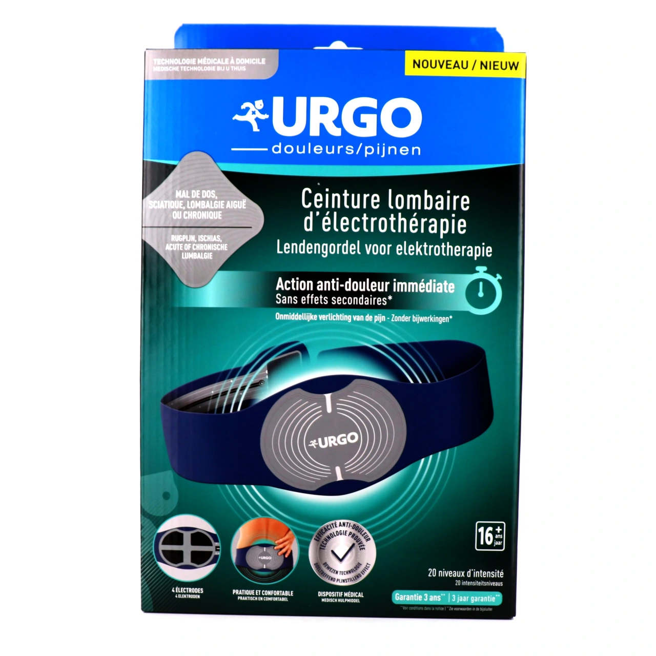 Urgo Ceinture Lombaire d'électrothérapie - Urgo