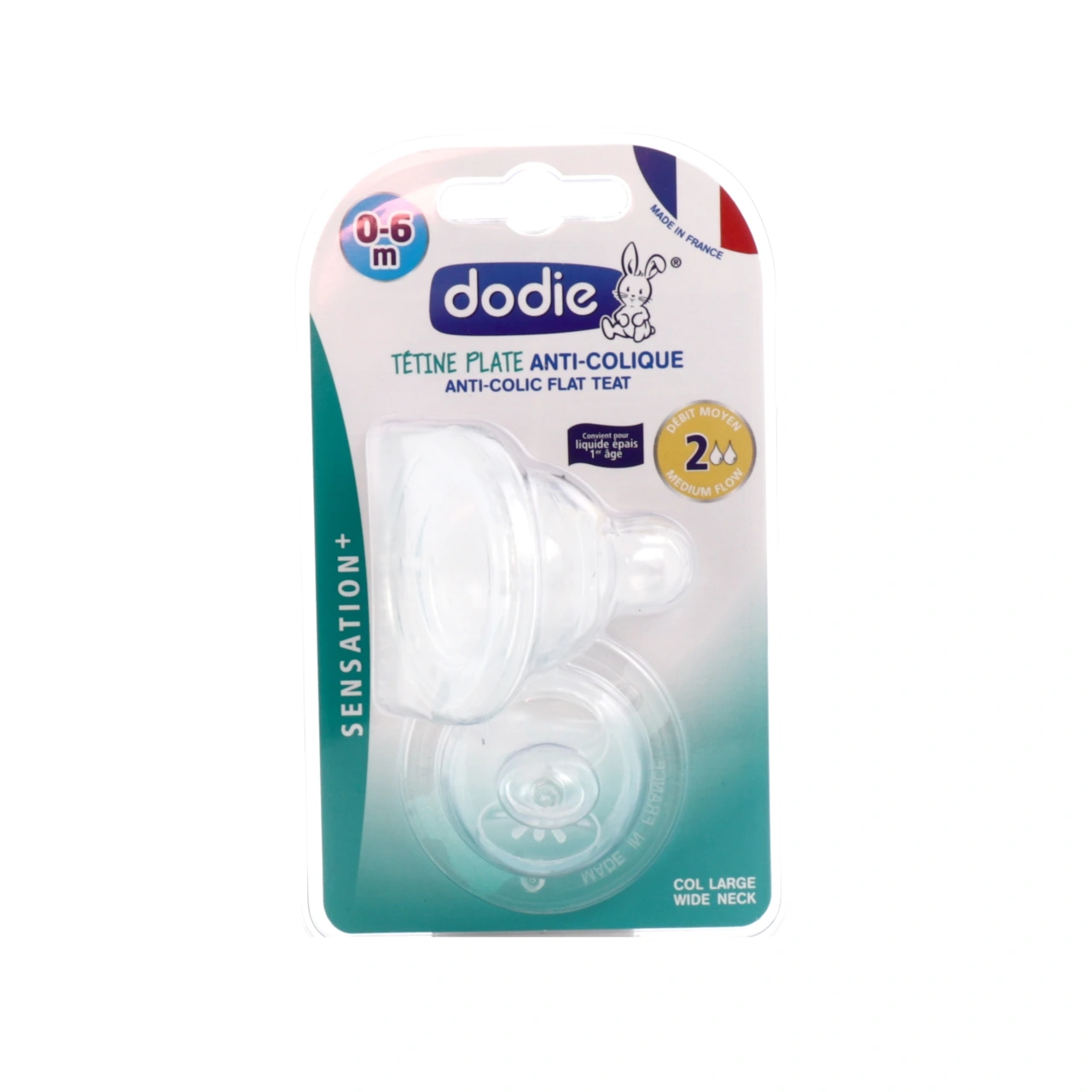 Dodie Sensation+ Tétine Plate Anti-Colique - Vue 5