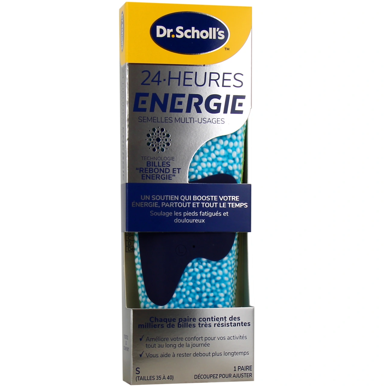 Scholl 24 Heures Énergie Semelles - Scholl
