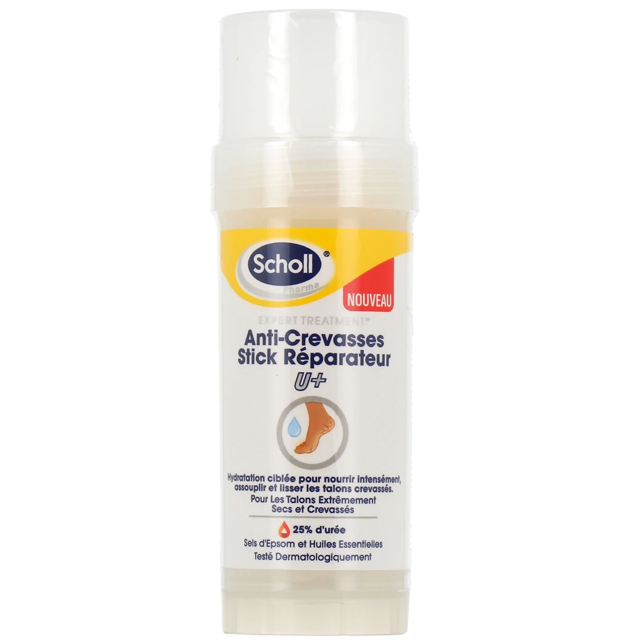 Scholl Anti-Crevasses Stick Réparateur U+ - Scholl