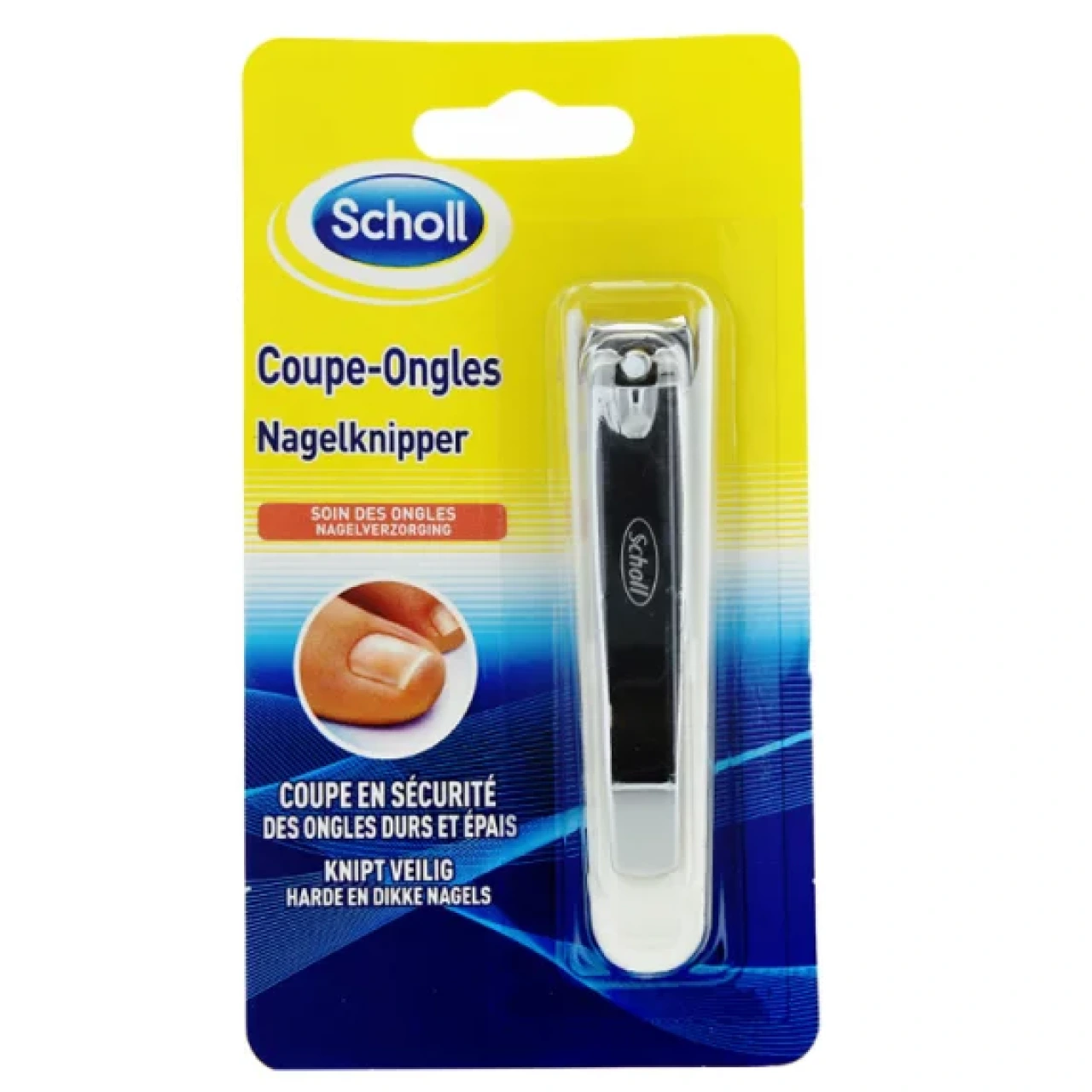 Scholl Coupe-Ongles Durs et Epais - Scholl