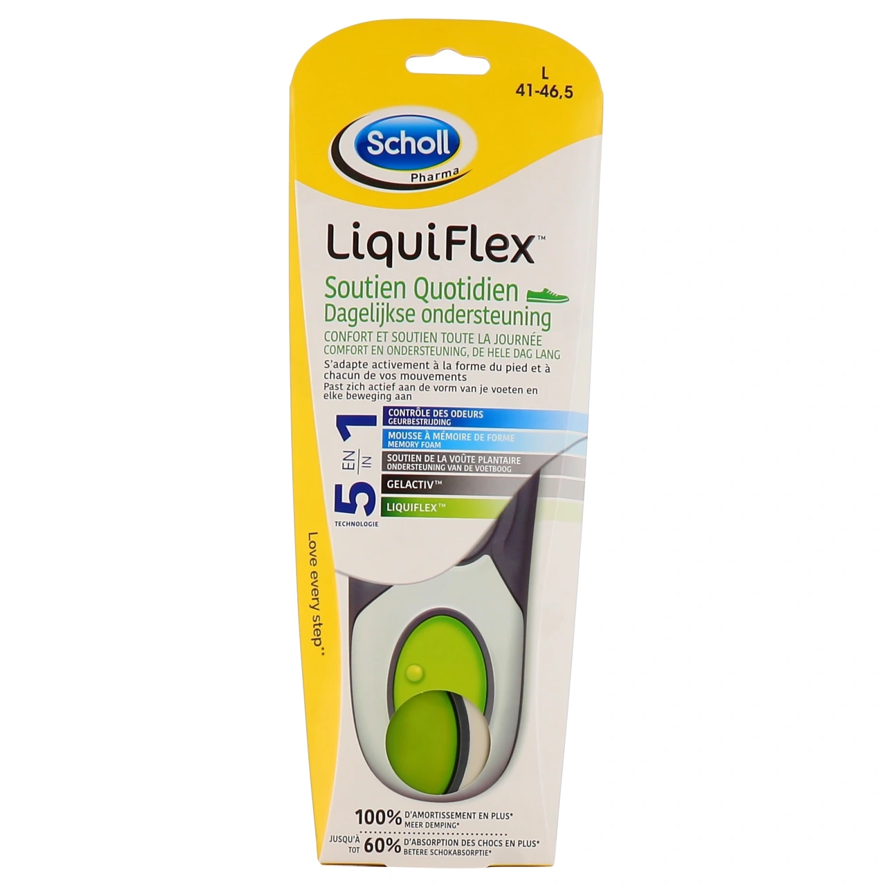 Scholl LiquiFlex Semelles - Scholl