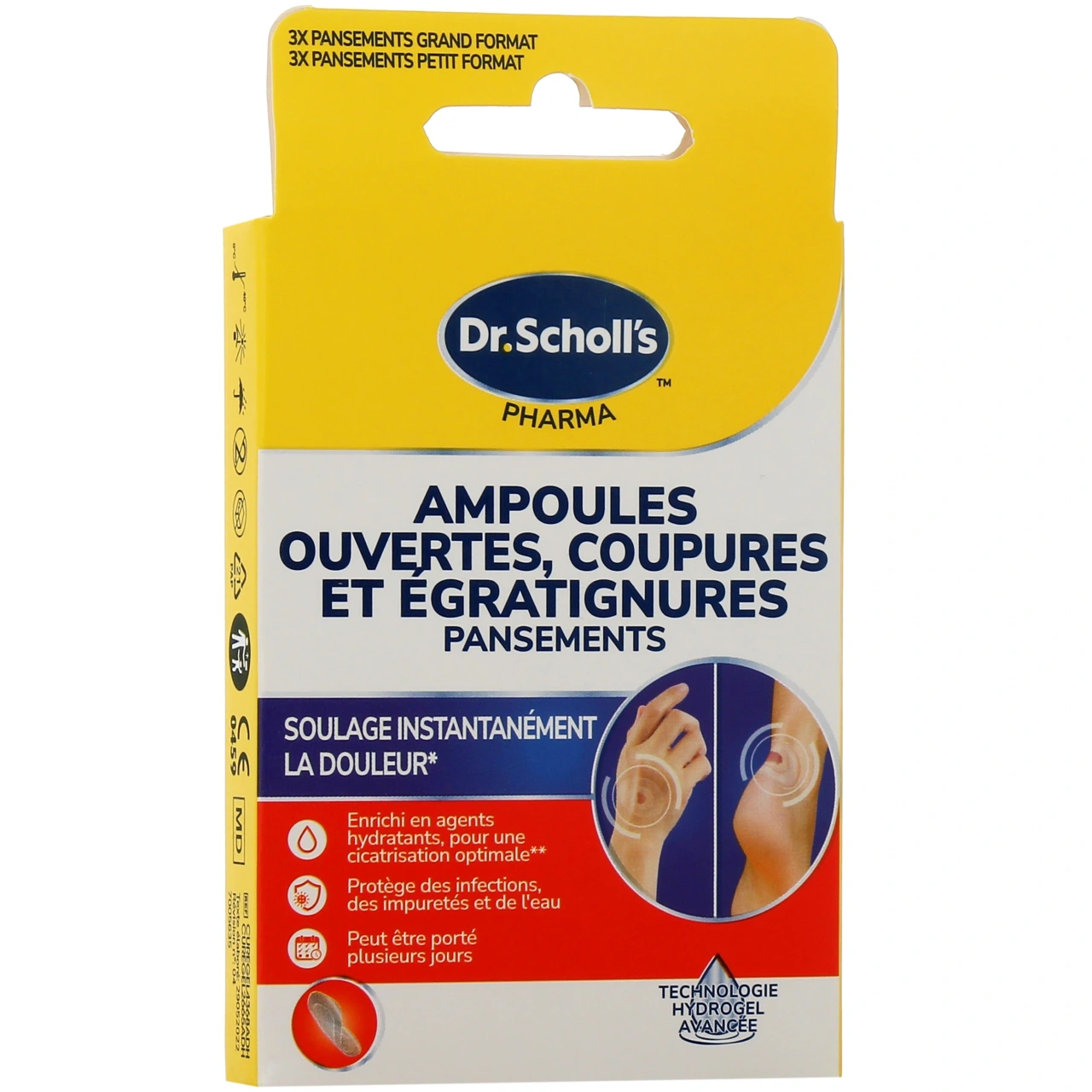 Scholl Pansements Ampoules Ouvertes - Scholl