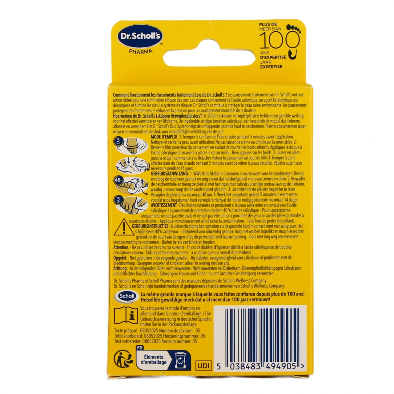 Scholl Pansements Traitement Cors - Vue 3