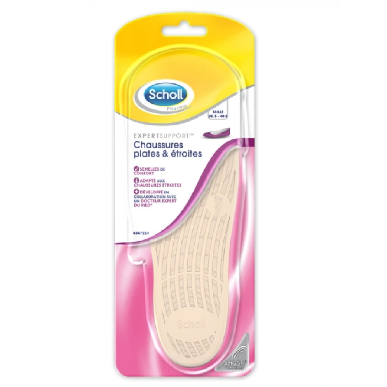 Scholl Semelles de Confort Chaussures Plates & Étroites - Scholl