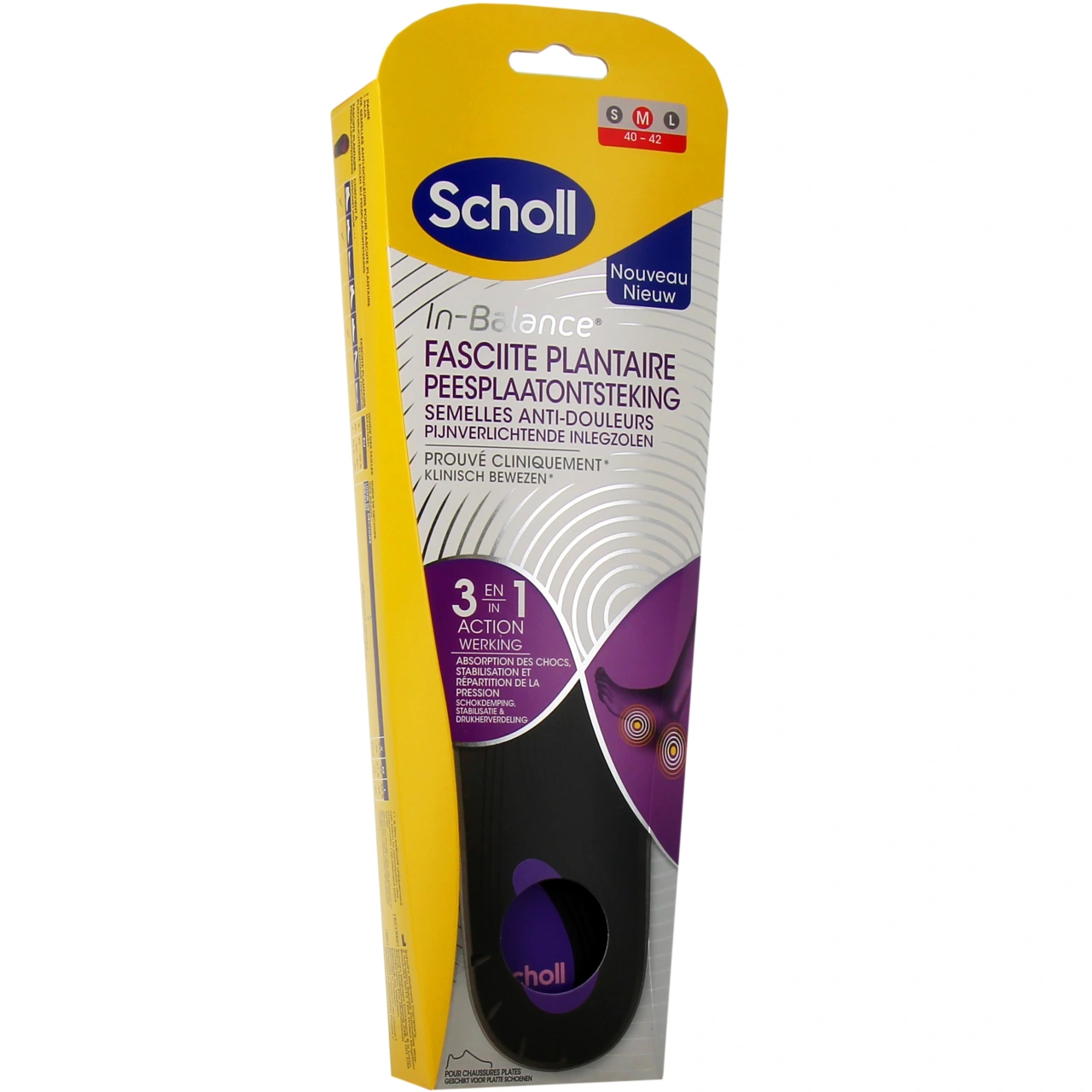 Scholl Semelles Fasciite Plantaire - Vue 4