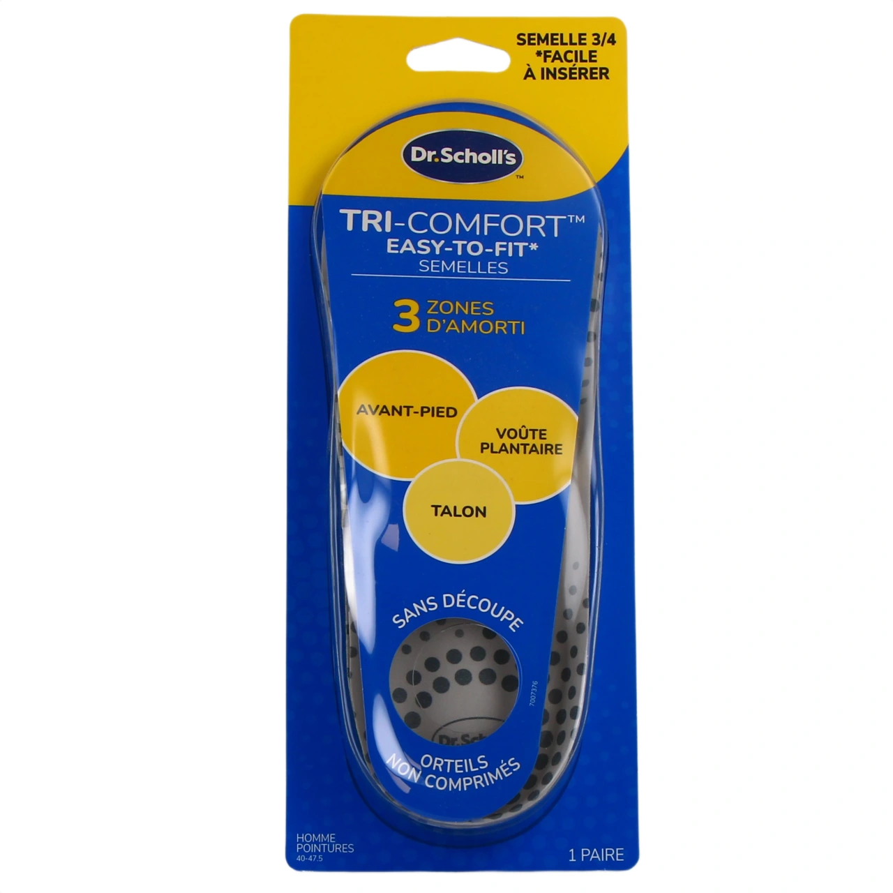 Scholl Semelles Tri-Comfort - Vue 3