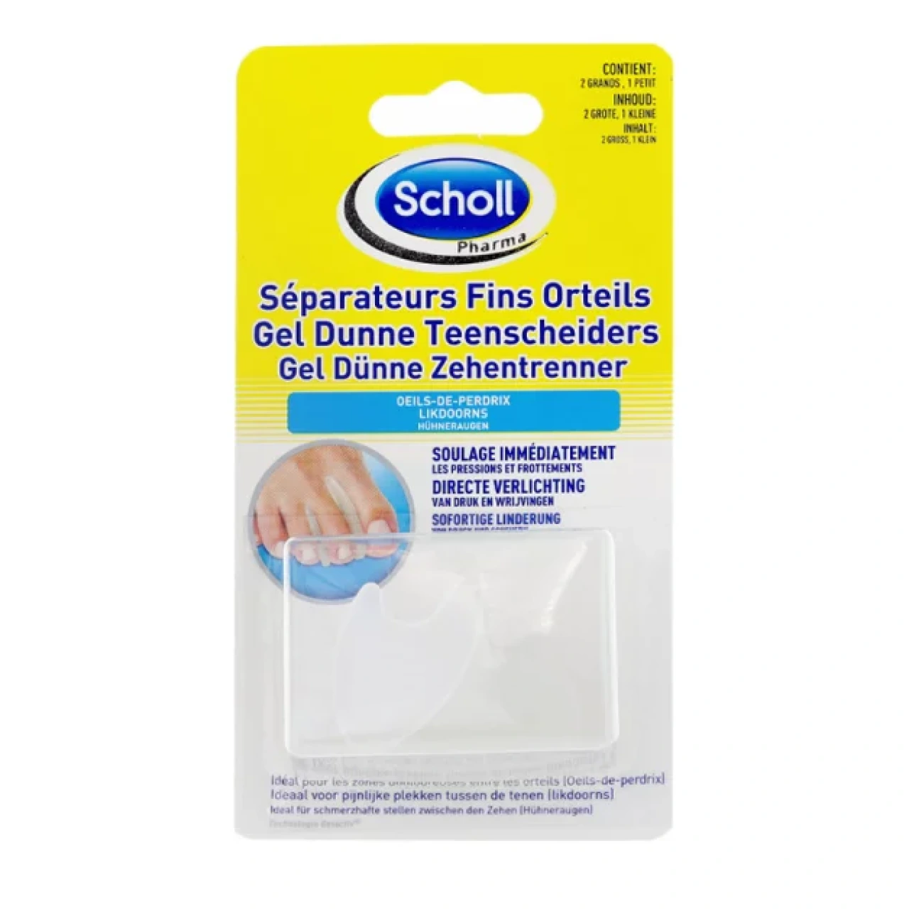Scholl Séparateurs Fins Orteils - Scholl