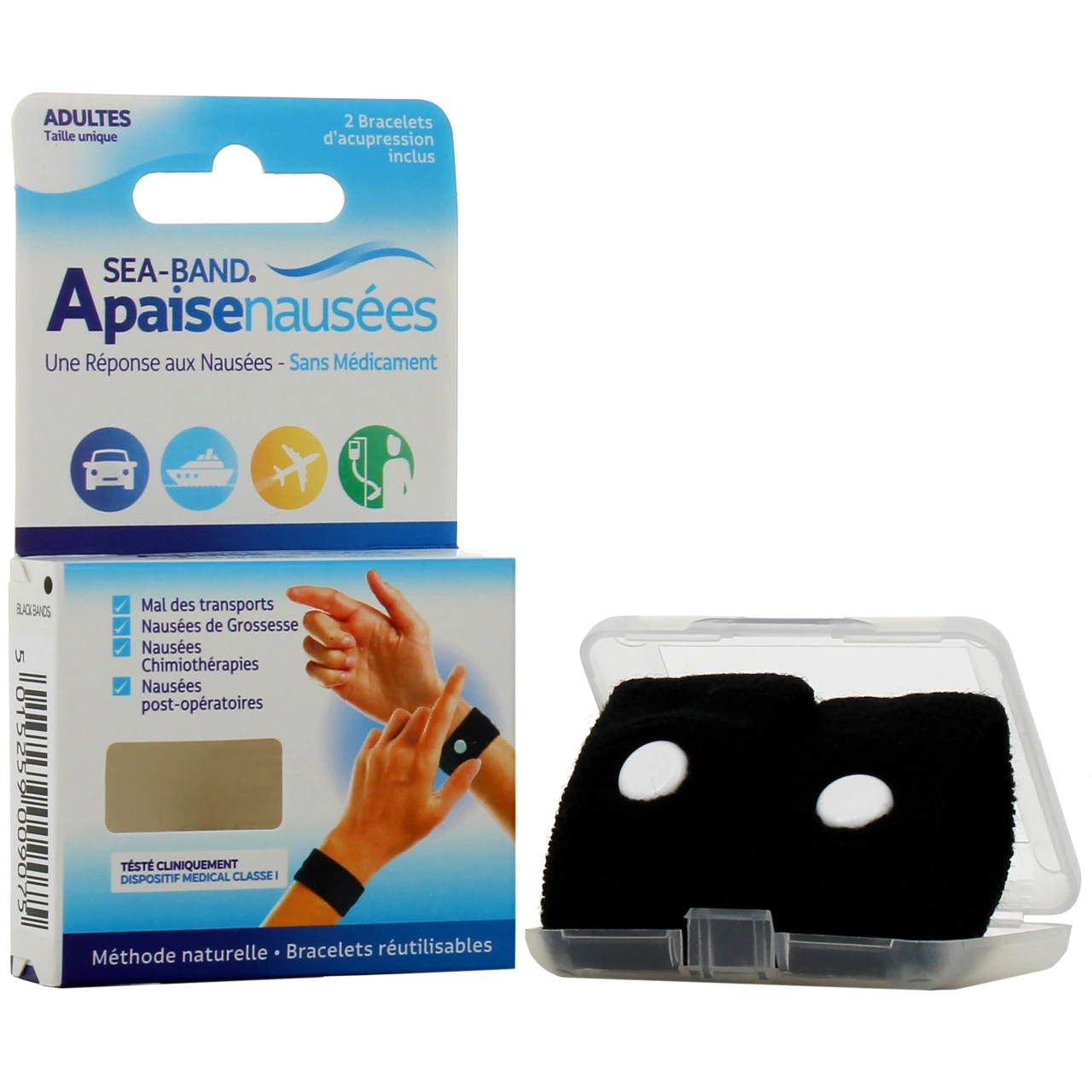 Sea Band Apaise Nausées Bracelets d'Acupression - Vue 10