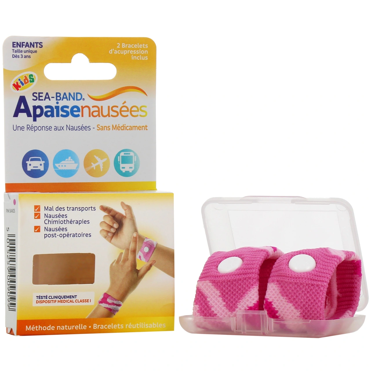 Sea Band Apaise Nausées Bracelets d'Acupression - Vue 16